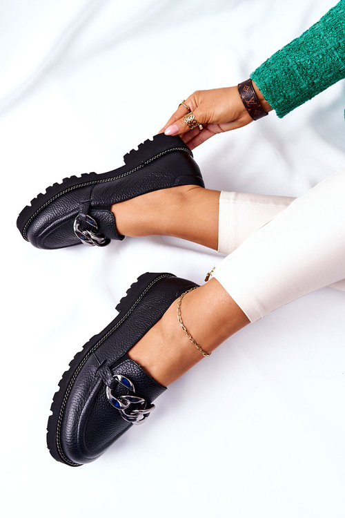 Dámske čierne letáky Shonto letáky