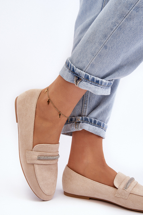 Dámské lodičky z ekokože Ladite béžové