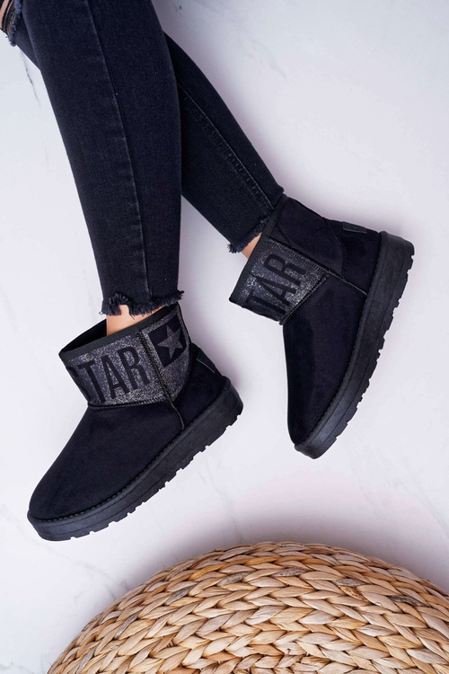 Dámské černé sněhule Big Star EE274260