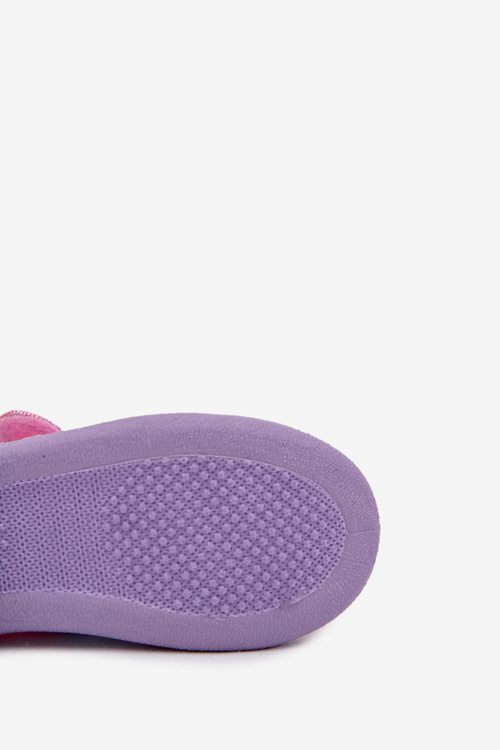 Baletky Pre Dievčatá Na suchý zips UNICORN Ružové Silviera