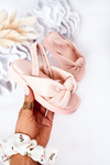 Dětské Sandály Se Stahovací Sňůrkou Růžové Bubble Gum