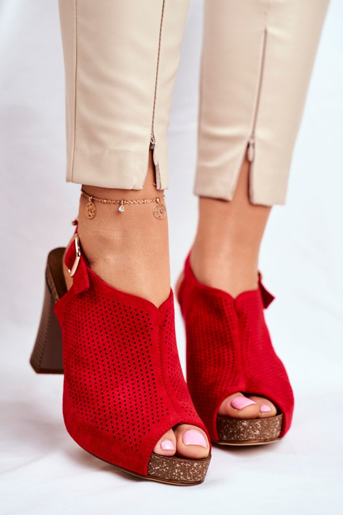 Sandále s otvoreným dielom na Sergio Leone SK855 Post