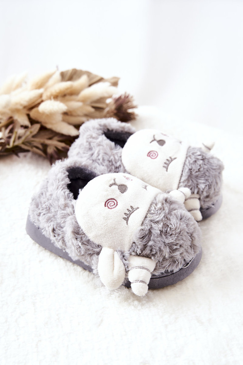 Detská papaci lamb šedá Hollie