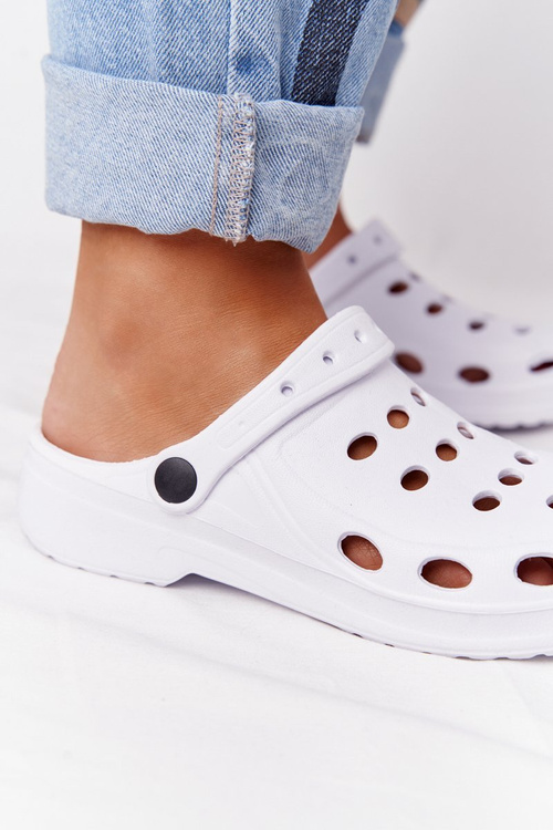 Dámské Nazouváky Bílé Pěnové EVA