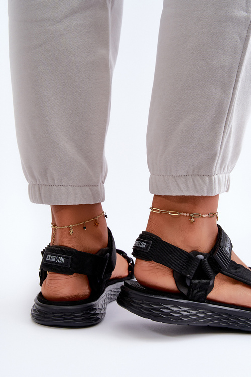 Dámské Sandály Big Star černé FF274A600