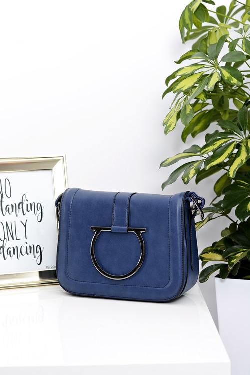 Dámska námornícka modrá kabelka