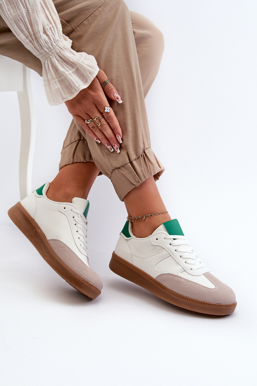 Nízke Dámske Športové Tenisky Biele Uvetta