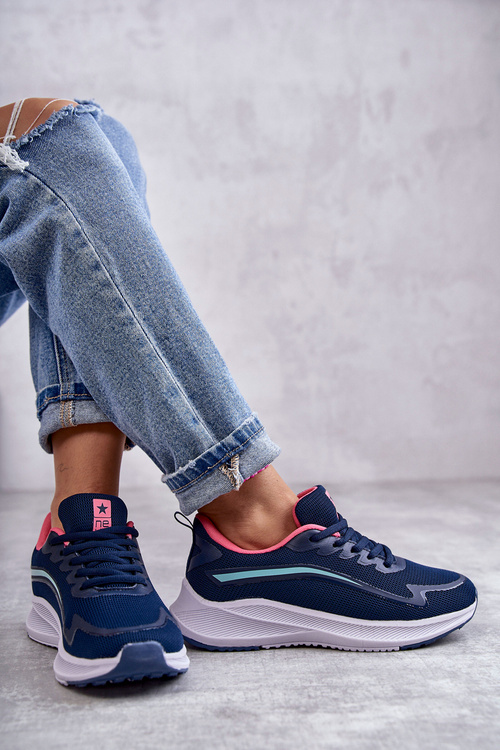 Dámská módní sportovní obuv Tenisky Námořnická modrá Ida