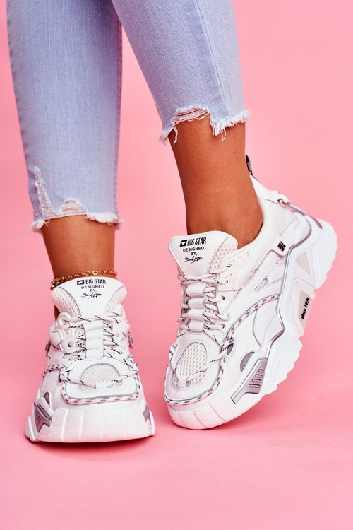 Dámská Sportovní Obuv Big Star od Daniel Lopez Bílé FF274A529