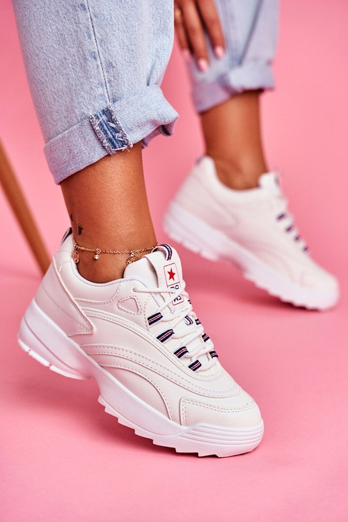 Dámská Sportovní Obuv Sneakers Bílá Boston