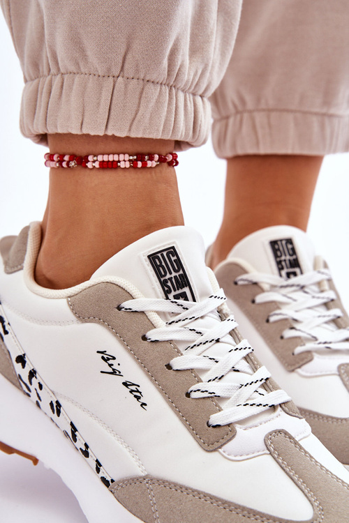 Dámské tenisky Memory Foam System Big Star LL274957 Bíle