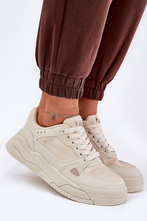 Dámské sneakersy Big Star NN274668 Béžové