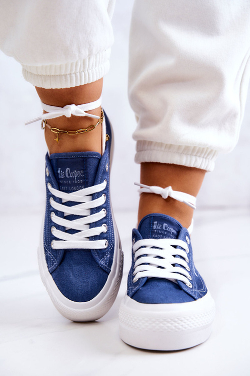Dámsky Lee Cooper LCW-22-31-0834L Modré tenisky