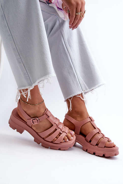 Vôňavé Dámske Sandále ZAXY NN285038 Špinavá Ružová