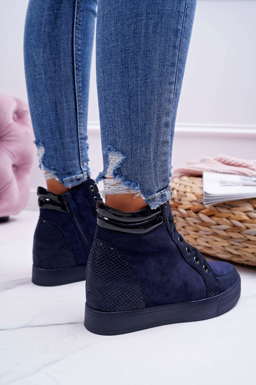 Dámská Obuv Sneakers Tmavě Modré Ferrer