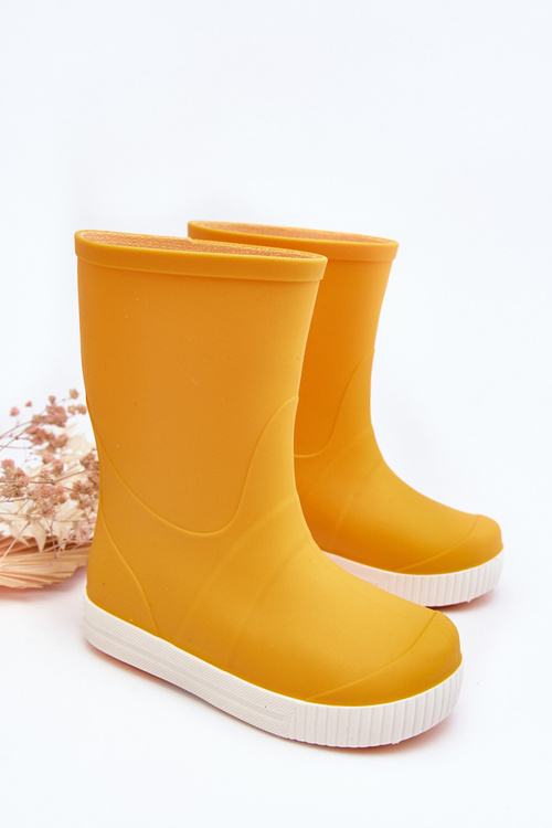 Vlnové gokidy 979 detských galoshes žlté