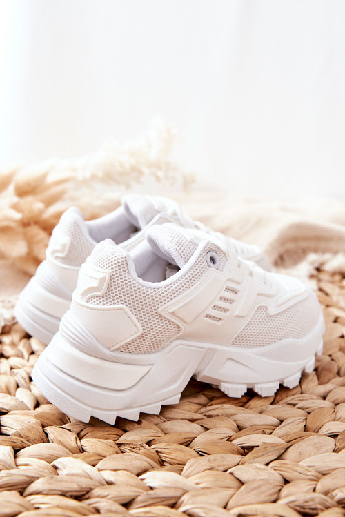 Detské tenisky biele šialenstvo