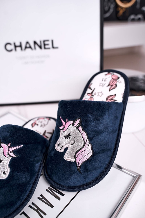 Dětské Domácí Pantofle S Jednorožcem Unicorn