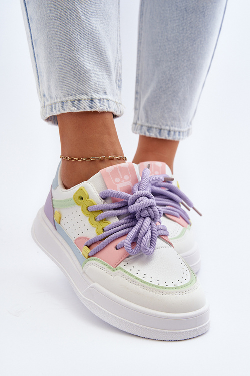 Dámské tenisky z ekokože v multibarevném provedení Avanalis