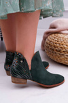 Dámska koža Maciejka Green Boots 04091-19