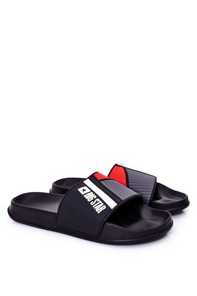 Pánské Nazouváky Big Star HH174836 Černé