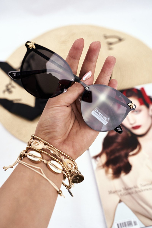 Sluneční Brýle Prius PRE-17 Černá Zrcadlové Brýle Hmyz