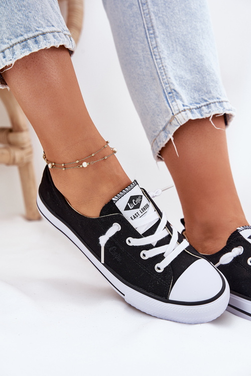 Dámské Textilní Tenisky Lee Cooper LCW-25-02-3299L Černé