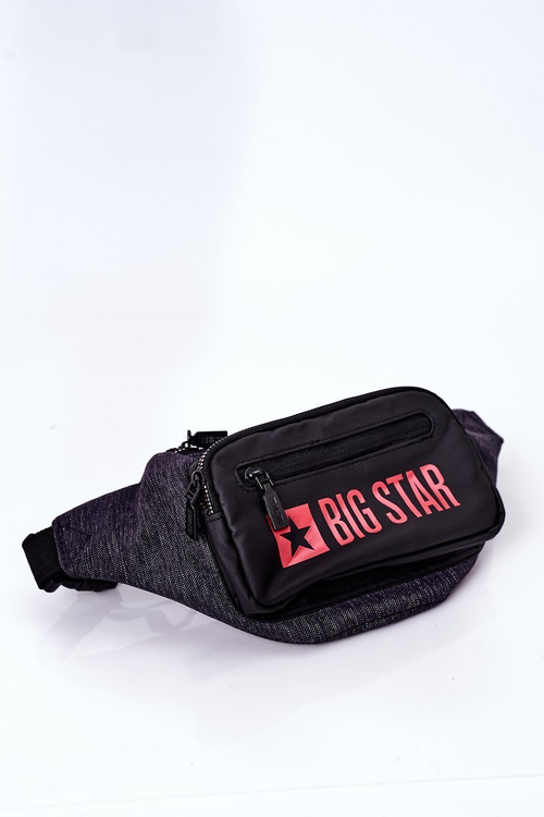 Sportovní Ledvinka Big Star HH574265 Šedá-Černá