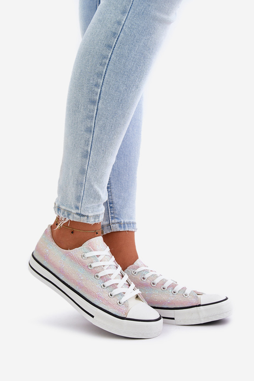 Dámské tenisky zdobené flitry multikolor Nolrina