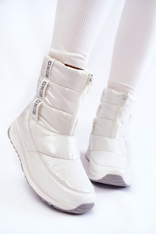 Dámské sněhule Big Star KK274393 Bílá