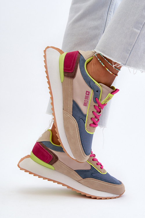 Dámske tenisky s pamäťovou penou Memory Foam System Big Star NN274692 Multikolor