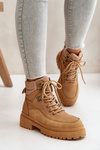 Dámské šněrovací kotníkové boty Camel Rabaria