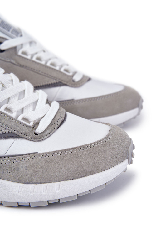 Pánské sportovní boty Big Star KK174021 Bílá a šedá