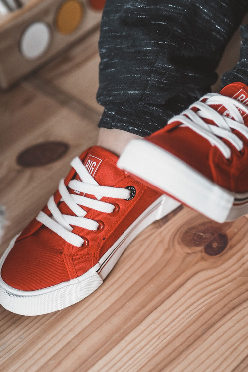 Baby Low tenisky veľká hviezda jj374172 červená