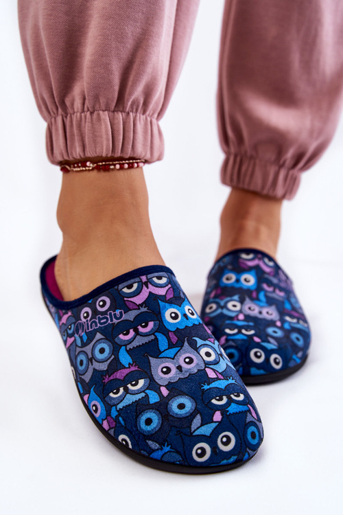 Domáce žabky flip flop v Inblu GF-12-004 Navy Blue