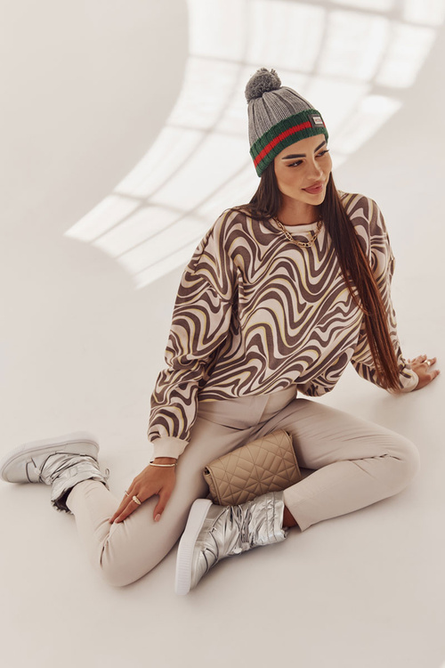 Dámske izolované snehové topánky Big Star KK274195 Striebro