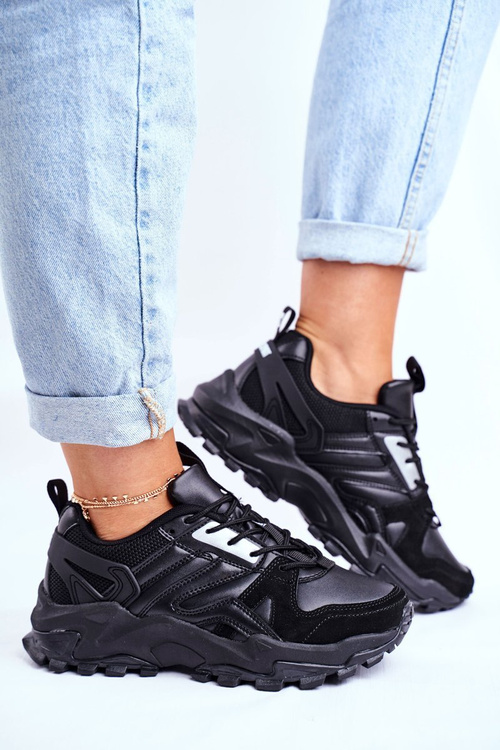 Dámská Sportovní Obuv Sneakers Big Star Černé GG274981