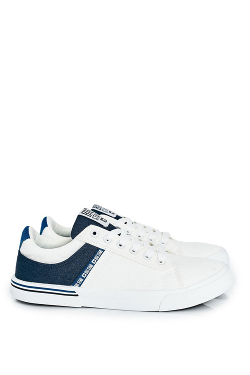 Pánské Tenisky Big Star FF174136 Bílé-Tmavě Modré