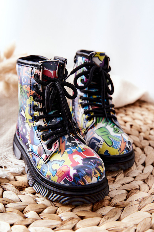 Dětské Boty zateplené Se Zipem barevné Tiptop