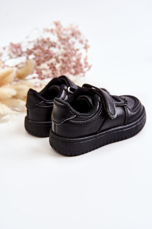 Black Frillo Children's Low Sports Shoes topánky