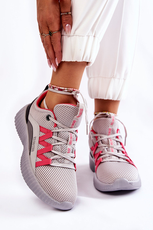 Dámská sportovní obuv Sneakers Big Star KK274060 Šedá