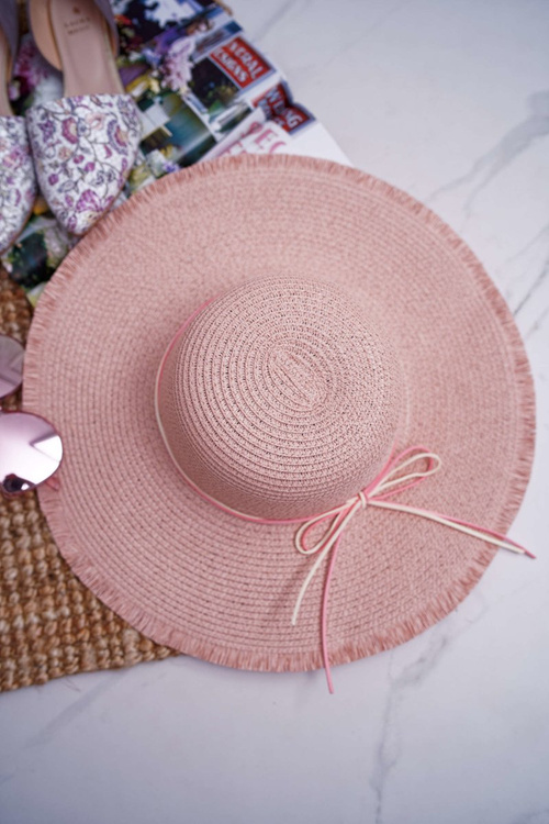 La Madrid Pink Slaw Hat