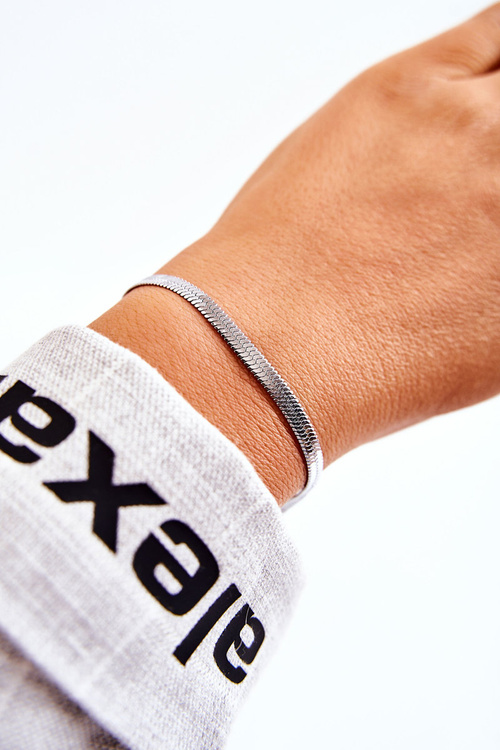 Klasický dámsky strieborný náramok