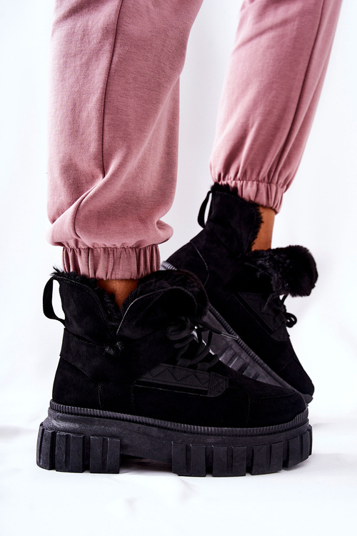 Izolované topánky čierne demaris