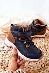 Dětské Trekking Boty Big Star II374098 tmavé modré