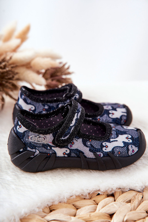 Ballerina Papcie Befado Penguins 109p239 Čierna