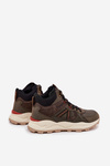 Pánské turistické boty WRANGLER WEST MEN MID 20253027 tmavozelené