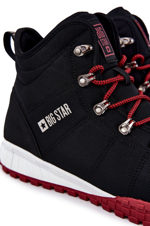 pánské trekingové boty Memory Foam Big Star KK174112 Černé