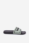 Pánske Šľapky WRANGLER AVERELL SLIDER MEN LOW 20251042.52D Svetlozelené