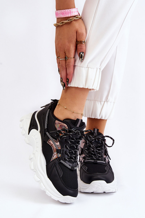 Dámska Čierna čipka Minea -UP Sports Sports